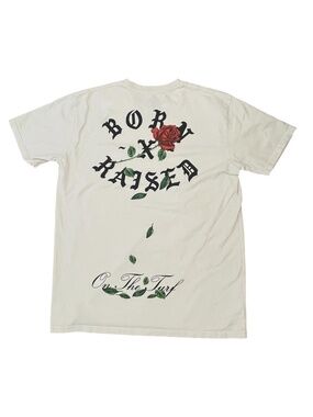 Born X Raised Red Rose Rocker Tee / Enjoy the Silence